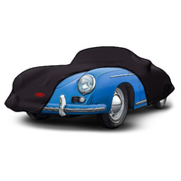 SAAS Car Cover Indoor Classic Ultra 4 Way 4.0m - 4.40m Black Small